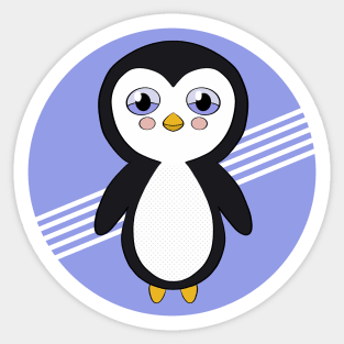 An adorable Penguin Sticker